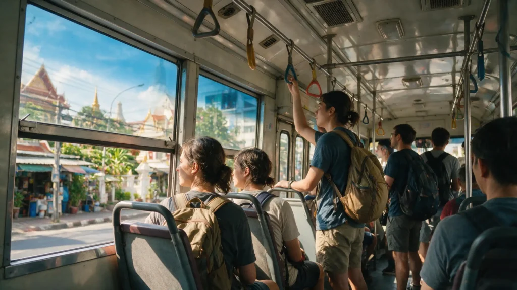 Budget travel Asia tips with local transport and street food